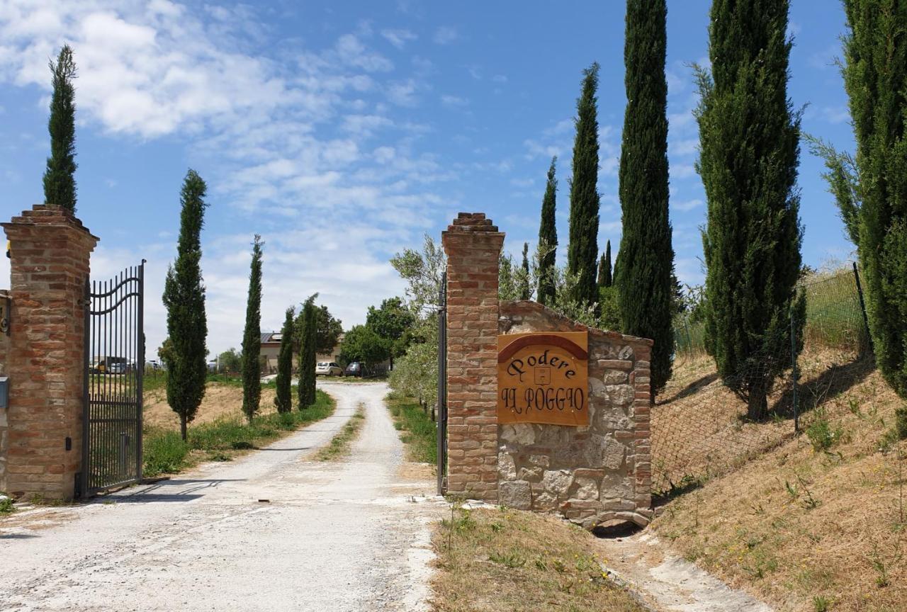 Podere Il Poggio Asciano Extérieur photo